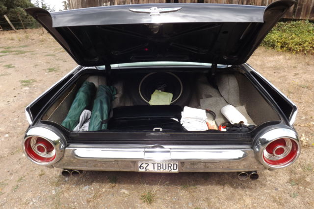 1962 Raven Black Ford Thunderbird Coupe