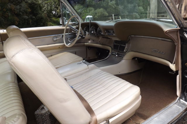 1962 Raven Black Ford Thunderbird Coupe