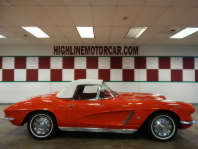 1962 Roman Red Chevrolet Corvette Convertible