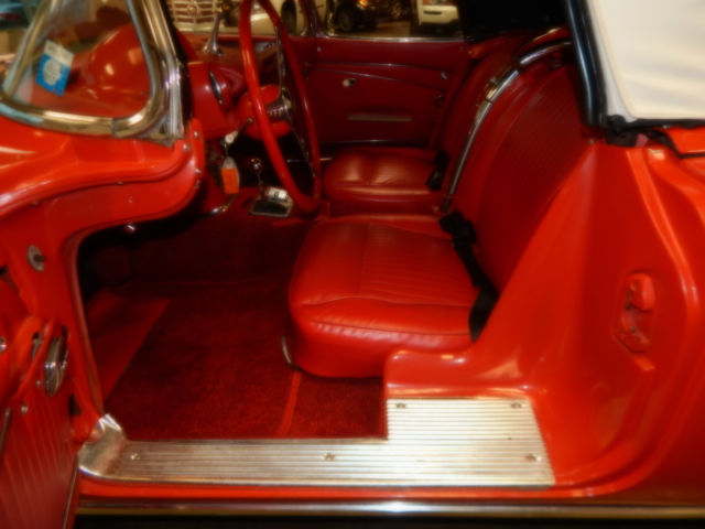 1962 Roman Red Chevrolet Corvette Convertible