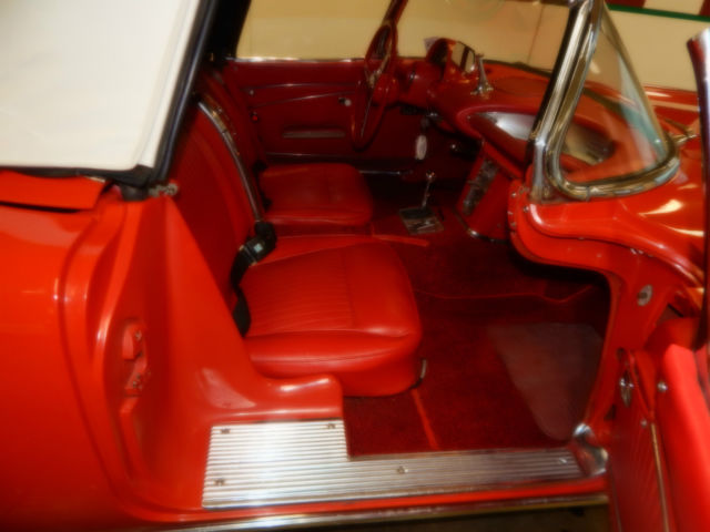 1962 Roman Red Chevrolet Corvette Convertible
