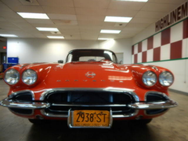 1962 Roman Red Chevrolet Corvette Convertible