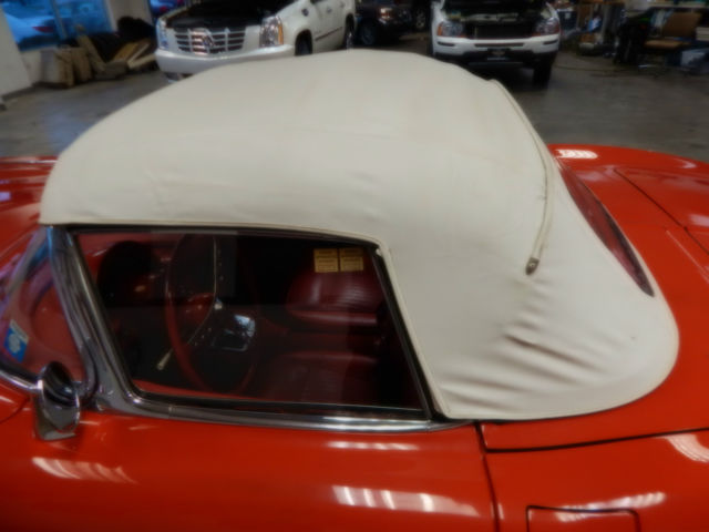 1962 Roman Red Chevrolet Corvette Convertible