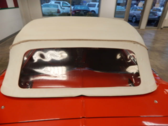 1962 Roman Red Chevrolet Corvette Convertible