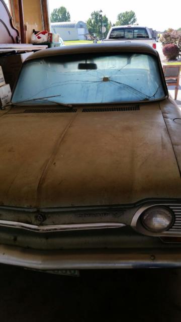 1962 Green Chevrolet Corvair