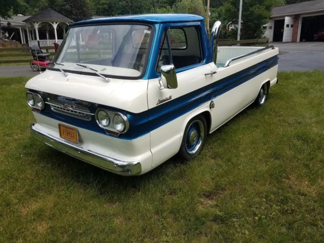 1962 White Chevrolet Corvair