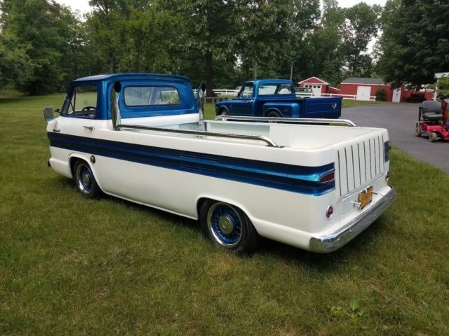1962 White Chevrolet Corvair