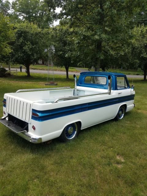 1962 White Chevrolet Corvair