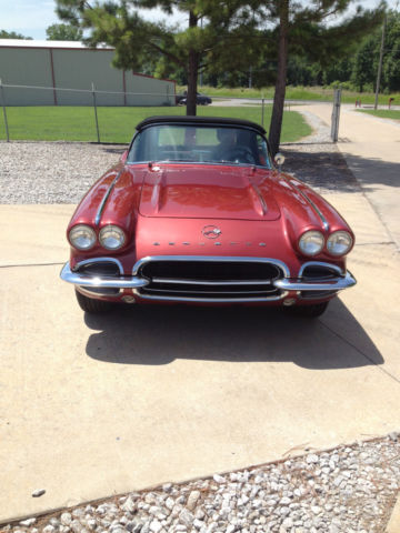 1962 Honduras Maroon Chevrolet Corvette Convertible