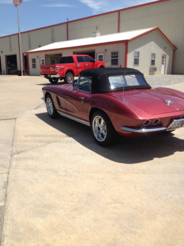 1962 Honduras Maroon Chevrolet Corvette Convertible