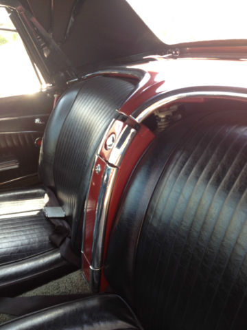 1962 Honduras Maroon Chevrolet Corvette Convertible