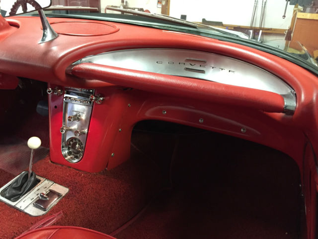 1962 Black Chevrolet Corvette Convertible