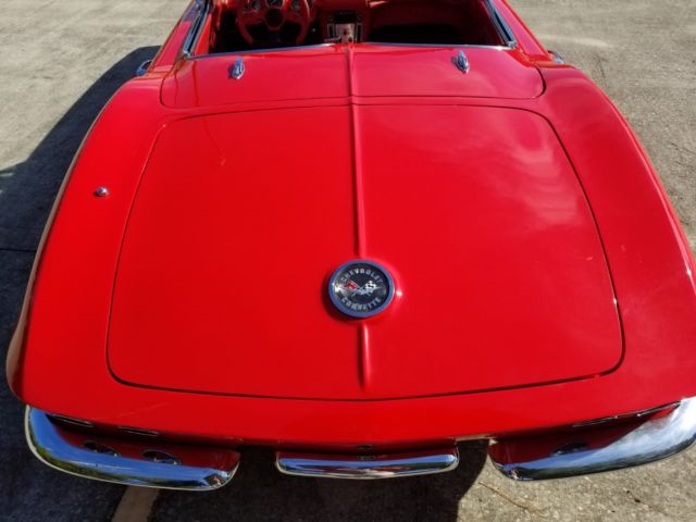 1962 Red Chevrolet Corvette Convertible