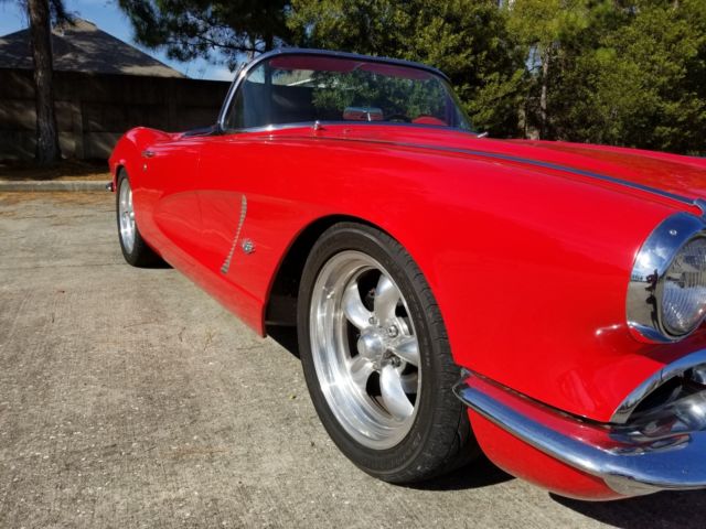 1962 Red Chevrolet Corvette Convertible