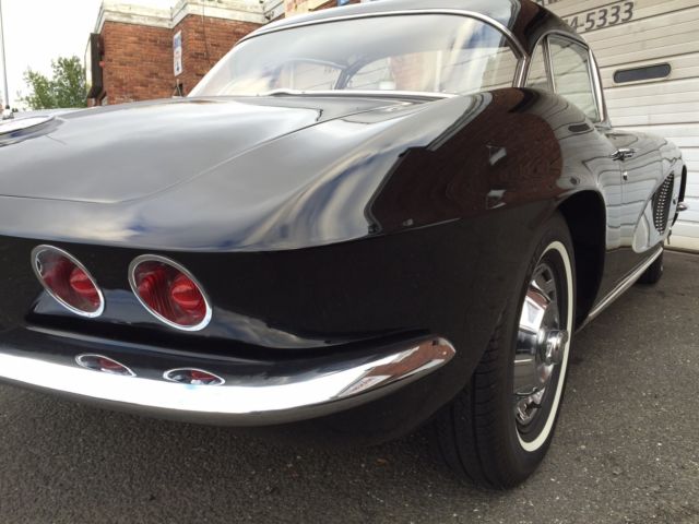 1962 Black Chevrolet Corvette Convertible