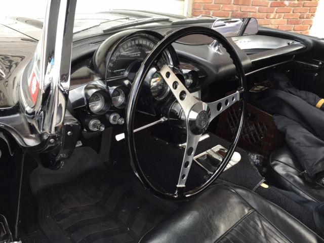 1962 Black Chevrolet Corvette Convertible