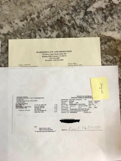 1962 Chevrolet Corvette Convertible