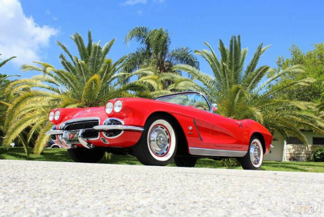 1962 Red Chevrolet Corvette