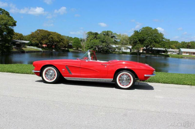 1962 Red Chevrolet Corvette