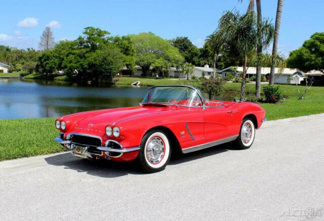 1962 Red Chevrolet Corvette