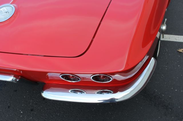 1962 Roman Red Chevrolet Corvette convertible