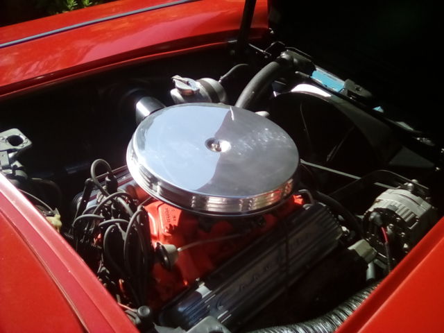 1962 Red Chevrolet Corvette Convertible