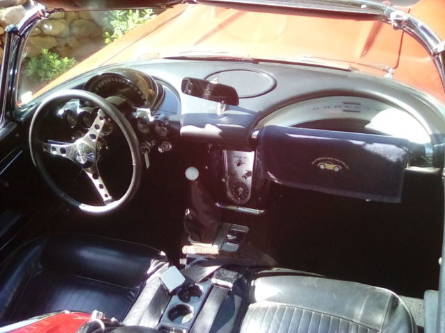 1962 Red Chevrolet Corvette Convertible