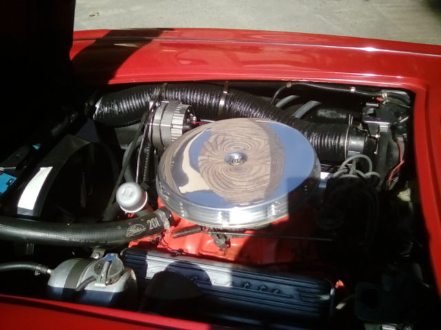 1962 Red Chevrolet Corvette Convertible