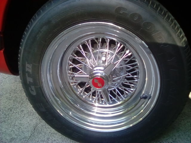 1962 Red Chevrolet Corvette Convertible