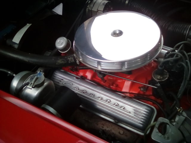 1962 Red Chevrolet Corvette Convertible