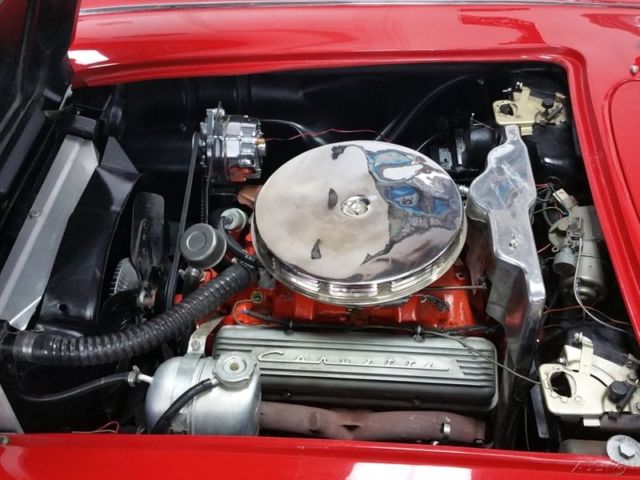 1962 Red Chevrolet Corvette Convertible