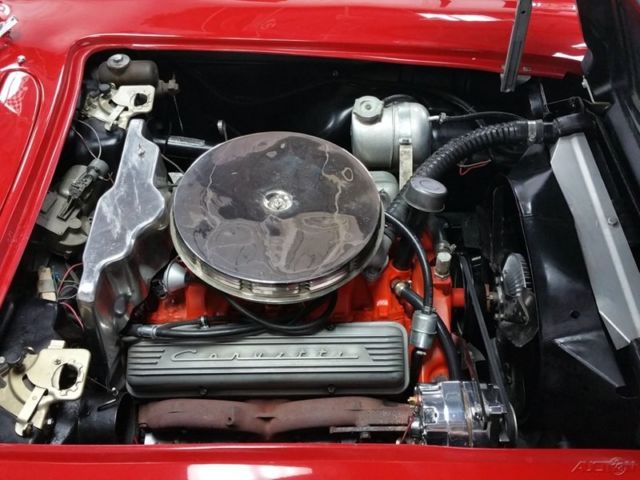 1962 Red Chevrolet Corvette Convertible