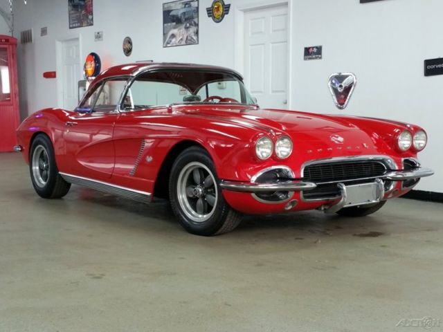 1962 Red Chevrolet Corvette Convertible