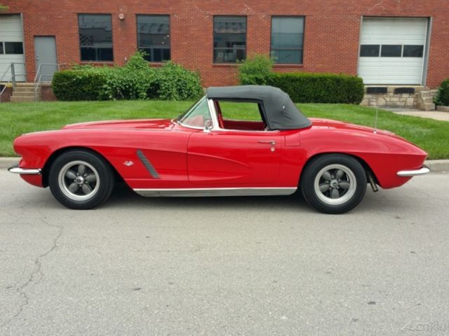 1962 Red Chevrolet Corvette Convertible
