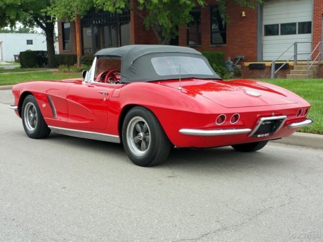 1962 Red Chevrolet Corvette Convertible