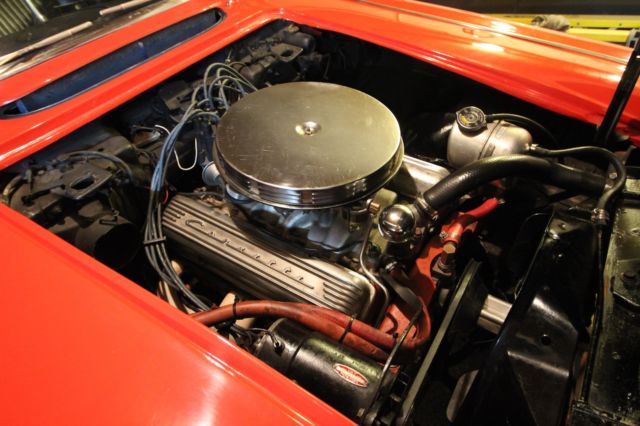 1962 Red Chevrolet Corvette #'s Matching 327 340 HP