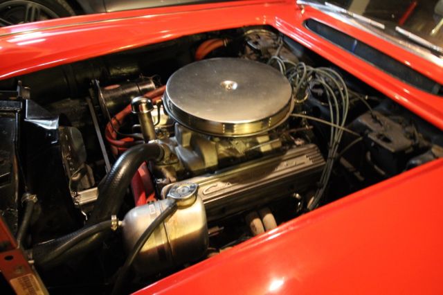 1962 Red Chevrolet Corvette #'s Matching 327 340 HP