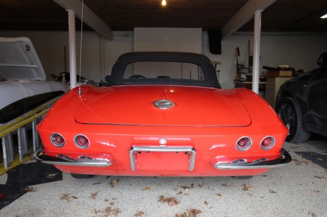 1962 Red Chevrolet Corvette #'s Matching 327 340 HP