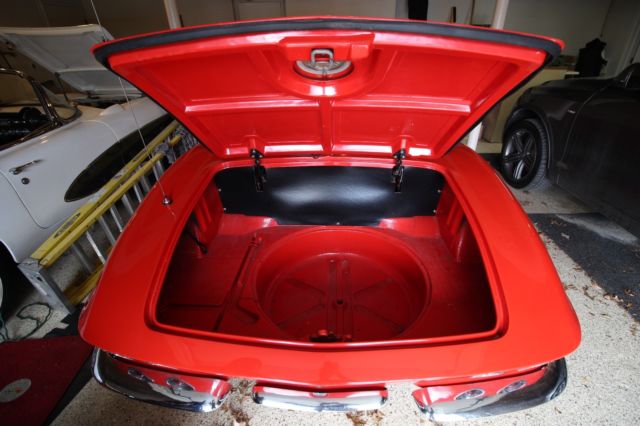 1962 Red Chevrolet Corvette #'s Matching 327 340 HP