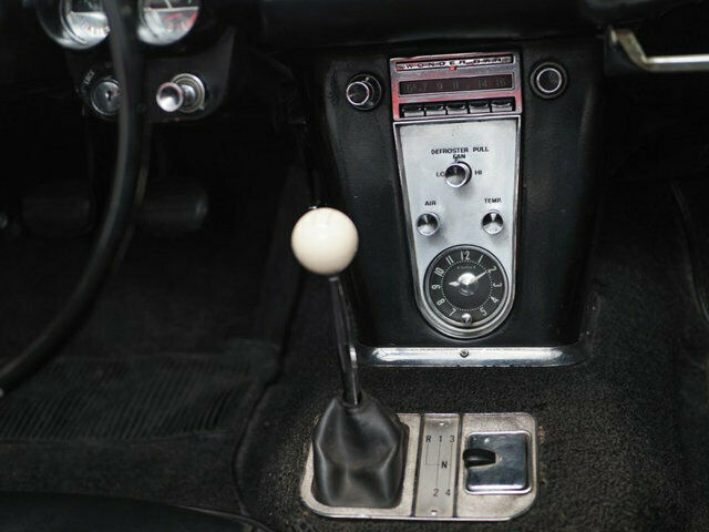 1962 Black Chevrolet Corvette