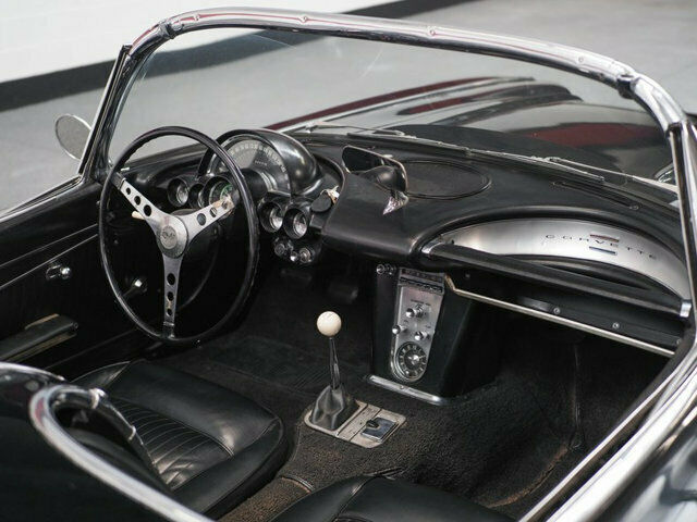 1962 Black Chevrolet Corvette