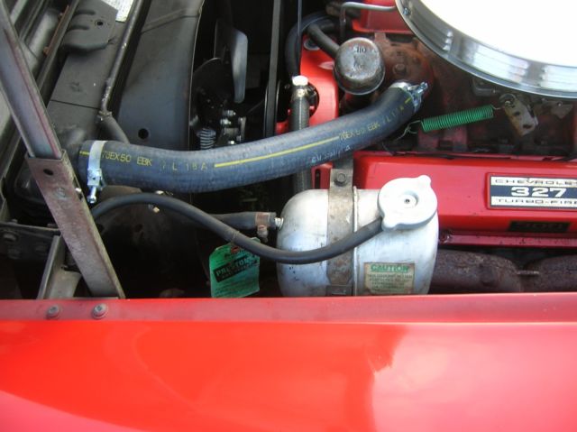 1962 Red Chevrolet Corvette Convertible