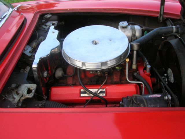 1962 Red Chevrolet Corvette Convertible