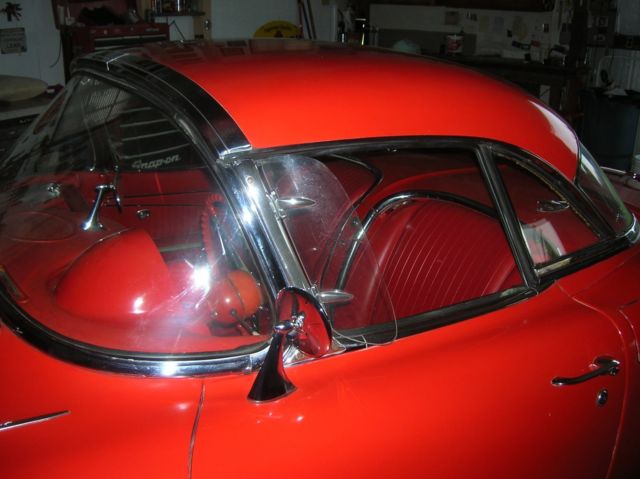 1962 Red Chevrolet Corvette Convertible