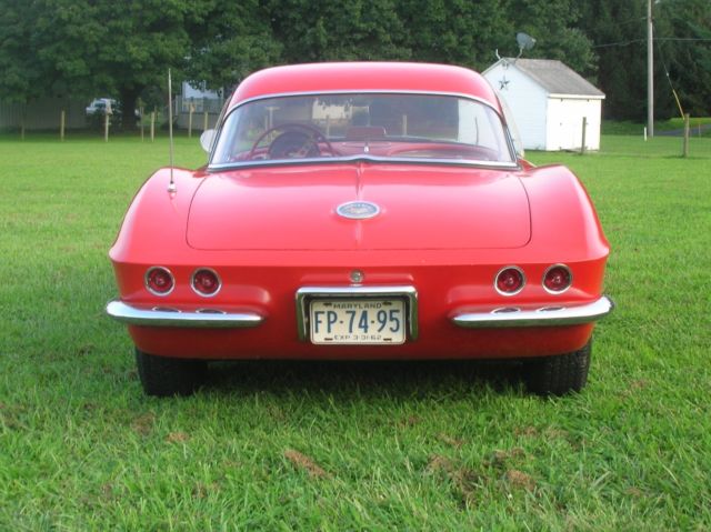 1962 Red Chevrolet Corvette Convertible