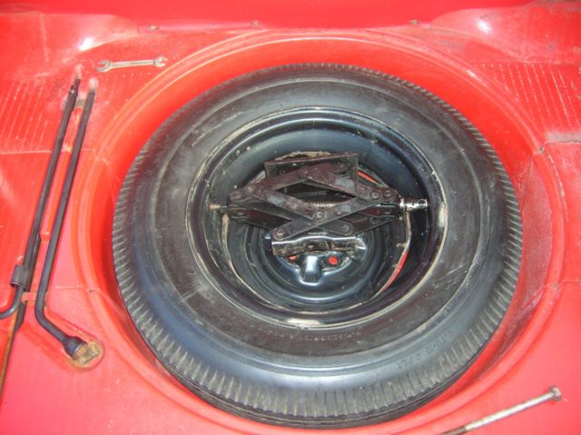 1962 Red Chevrolet Corvette Convertible