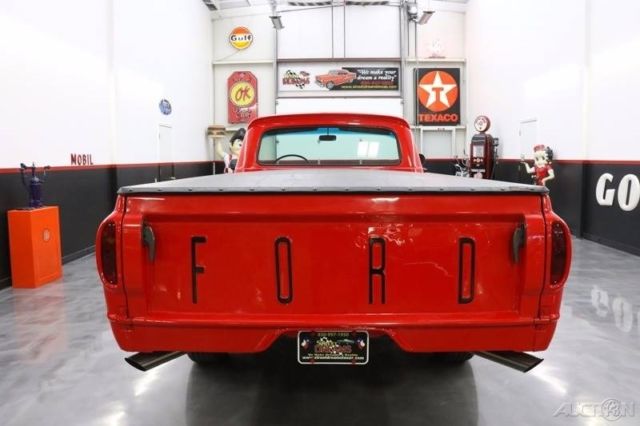 1962 Red Ford F-100