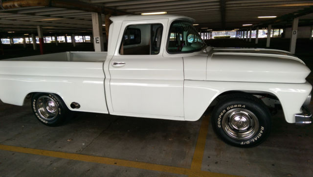 1962 White Chevrolet C-10