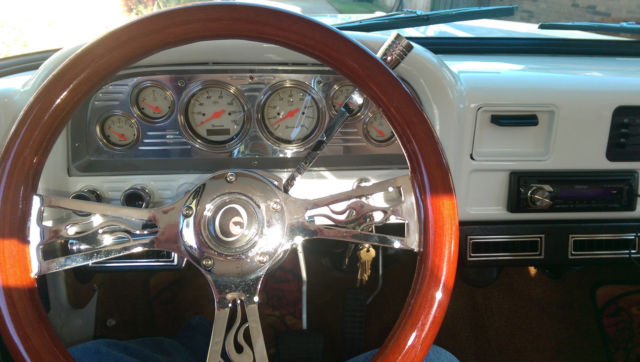 1962 White Chevrolet C-10