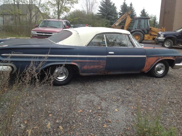 1962 Blue Dodge Polara Convertible